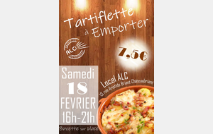 Vente de Tartiflette