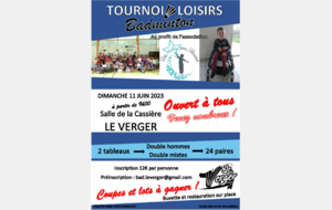 Tournoi loisir : Le Verger