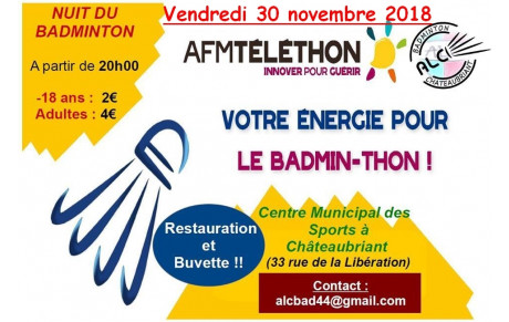 Nuit du Badminton